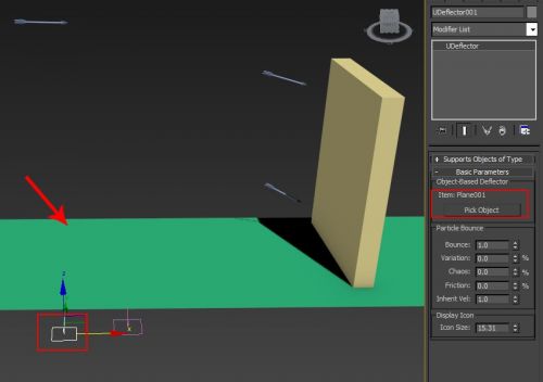 آموزش ساخت بارانی از پیکانها در تری دی مکس